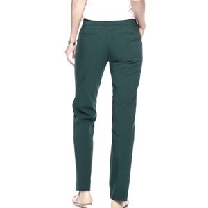 Green Apt 9 Torie Pants Midrise Modern Fit Teal Dress Slacks 10 S